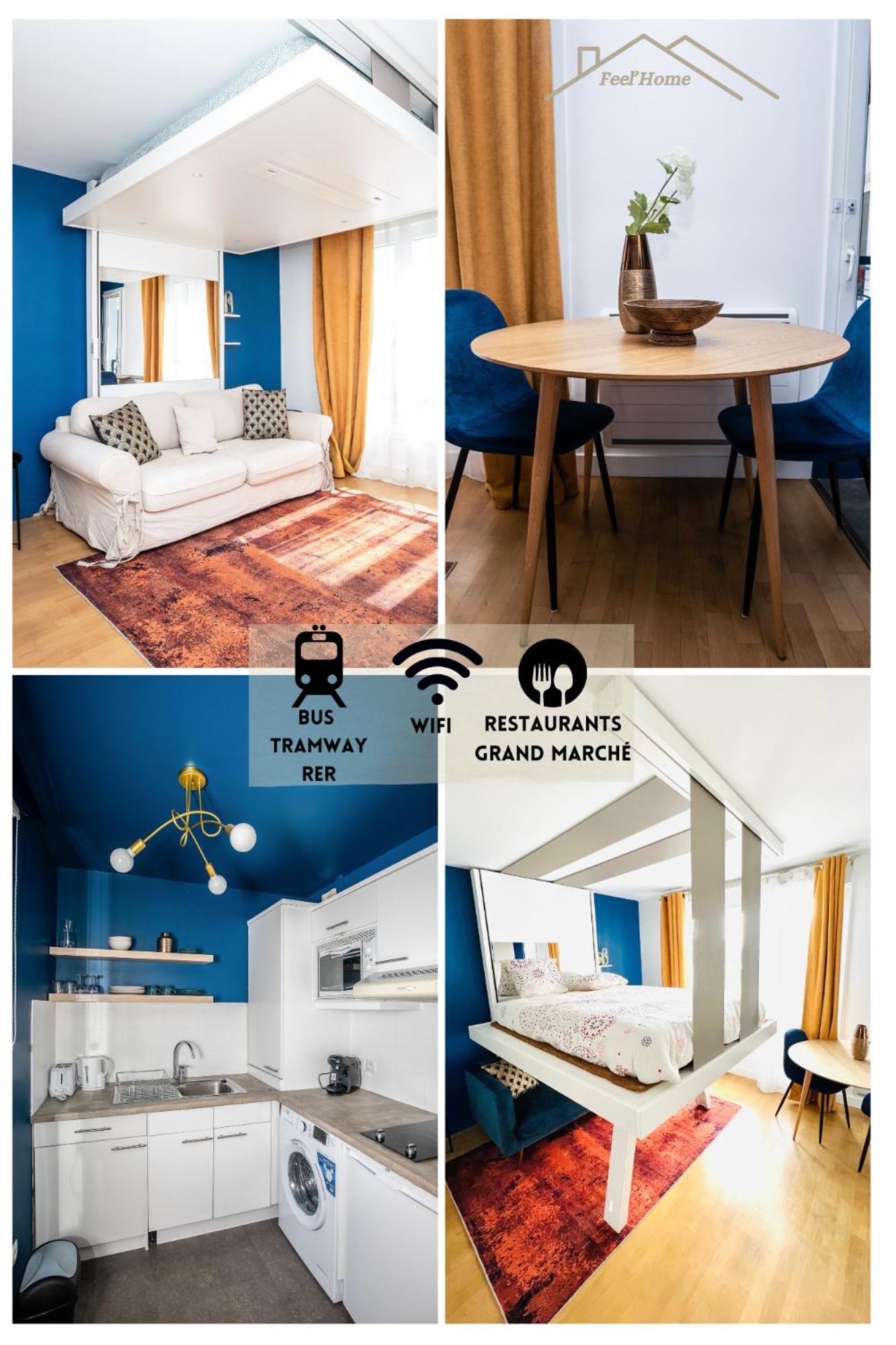 Experience Olympique Proche Paris Apartment Le Plessis-Robinson Exterior photo